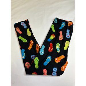 Flipflop Buttery Soft Boutique Leggings Kids Sm/Med